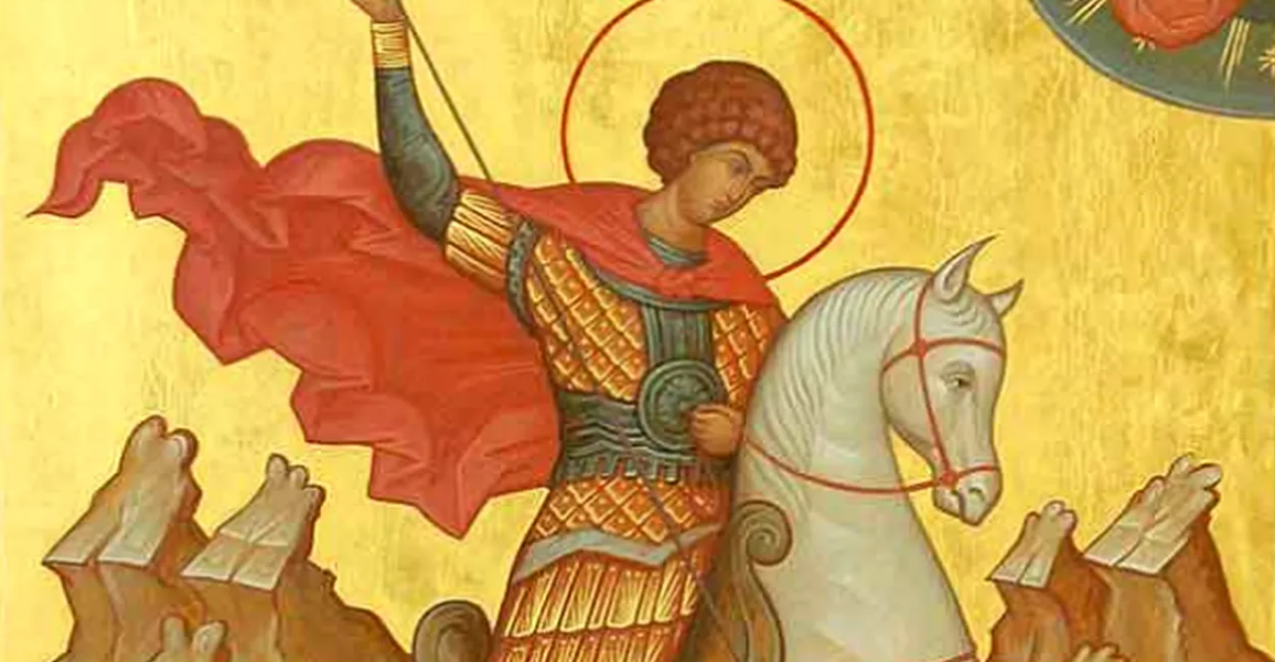 Moaștele Sfântului Gheorghe, aduse pentru prima dată în România