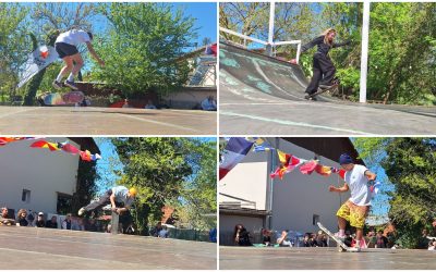 Skateboarding Freestyle de Mondiale la Arad: Show spectaculos pe străzile orașului