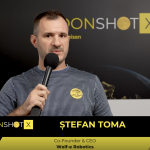 Ștefan Toma (Wolfie Robotics) țintește spațiul: MoonShotX, pas important!