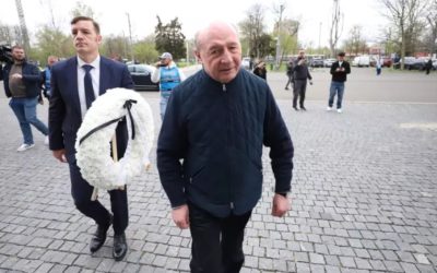 Traian Băsescu, fostul președinte al României, a adus un ultim omagiu lui Mircea Lucescu la Arena Națională