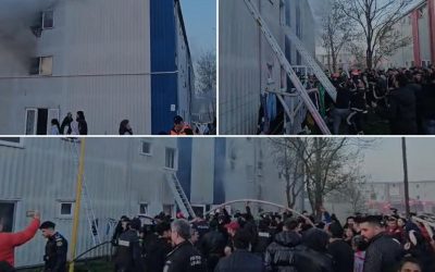 Incendiu Groaznic în Constanța: 12 persoane, inclusiv 4 copii, la spital