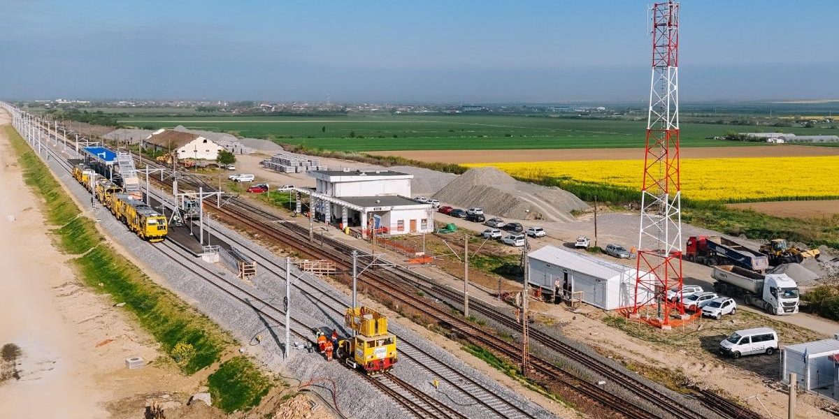 Trenurile zboară: Tronson modernizat, Lugoj-Timișoara, deschis circulației