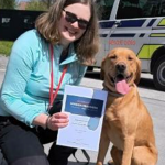 Tobi, câinele certificat pentru salvări internaționale: Premieră în România