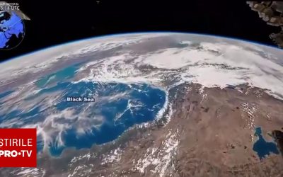 Cum arată Marea Neagră văzută din spațiu: Imagini SUA, înainte de ARTEMIS II