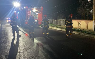 Un accident rutier cu pericol de detonare a avut loc marți după-amiază pe DN1D, în apropierea localității Cioranii de Jos, Prahova