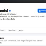 Gândul, victima Facebook: Pagina cu un milion de urmăritori, închisă
