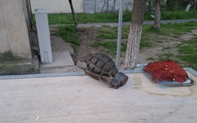 Grenadă pe un bulevard din Galați: ISU a intervenit de urgență