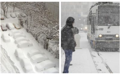 Meteorologii au emis o nouă avertizare meteo de vreme severă, care vizează mai multe regiuni din țară, inclusiv Capitala