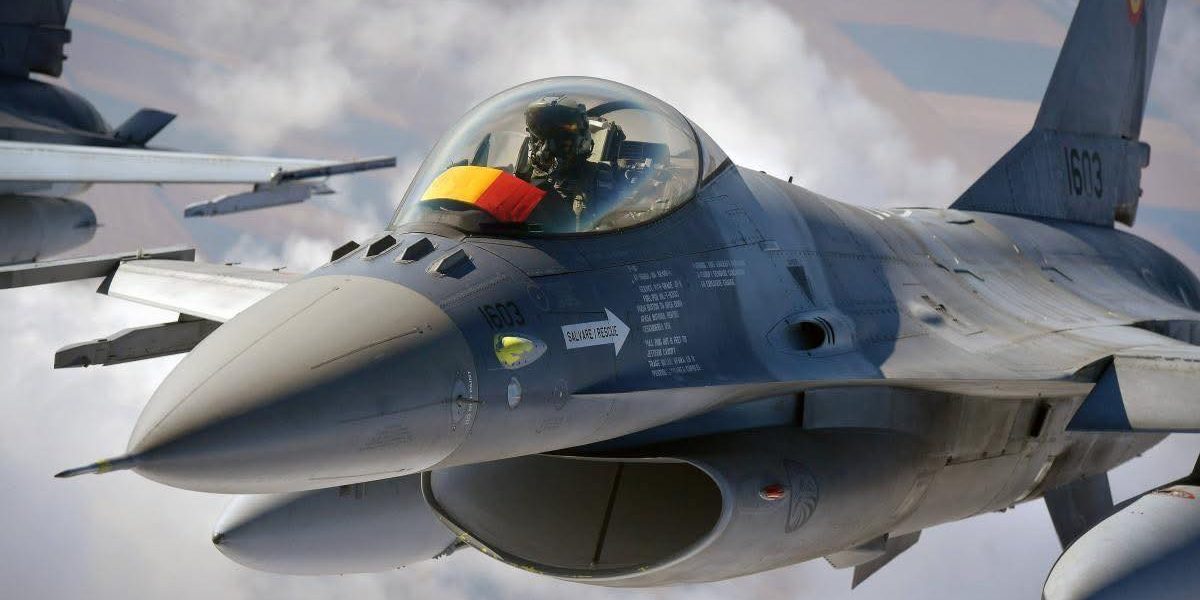 Pilot român NATO doboară… în misiune de poliție aeriană