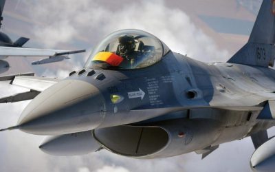 Pilot român NATO doboară… în misiune de poliție aeriană