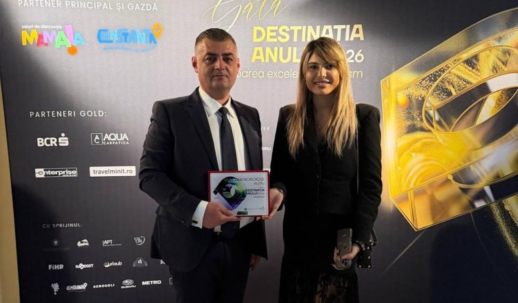 Vulcanii Noroioși, pe podium la Gala „Oscarurilor” turismului din România
