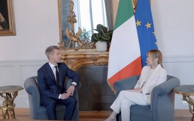 Magyar, întâlnire cu Meloni, veche susținătoare a lui Viktor Orban: „Trăiască prietenia!”