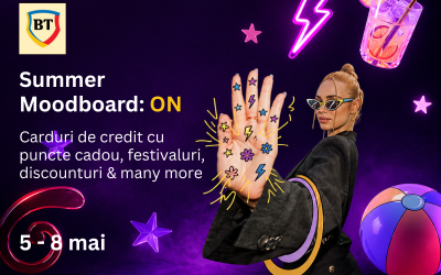 BT lansează Summer Moodboard: ON, cu banking digital și beneficii pentru tineri