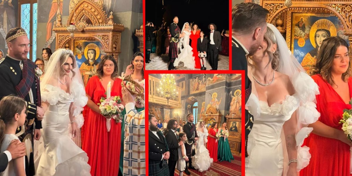 Marius Moga, de nerecunoscut la nunta fastuoasă de la Palatul Știrbey