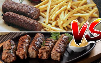 Cât de periculos e grătarul: 2 mici și cartofi sau 5 mici? Află!