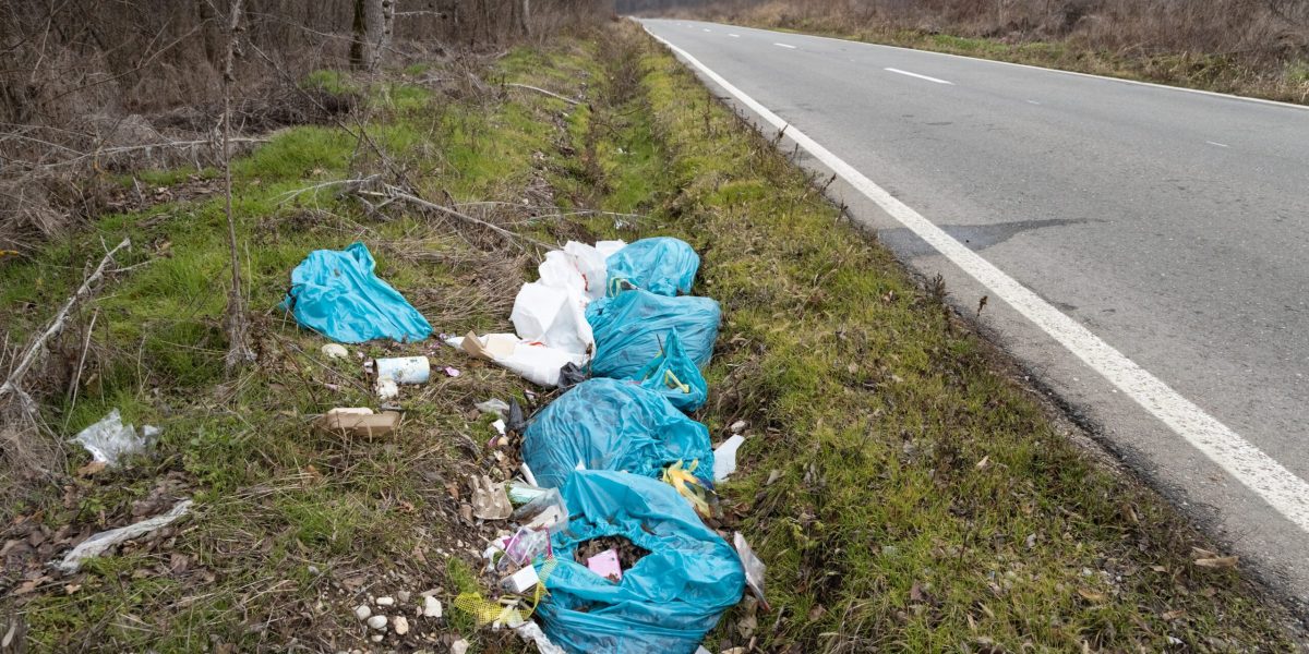 Gunoiul, rușinea României: Munți de deșeuri pe marginea drumurilor