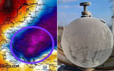 Ger de 1 Mai în România: -8,1 grade Celsius, record din ultimii 35 de ani
