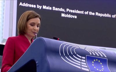 Maia Sandu, decorată cu Ordinul European: „Distincția e a moldovenilor”
