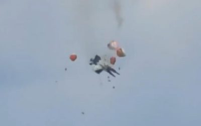 Șoc la show-ul aviatic din Idaho: Două avioane de vânătoare s-au ciocnit