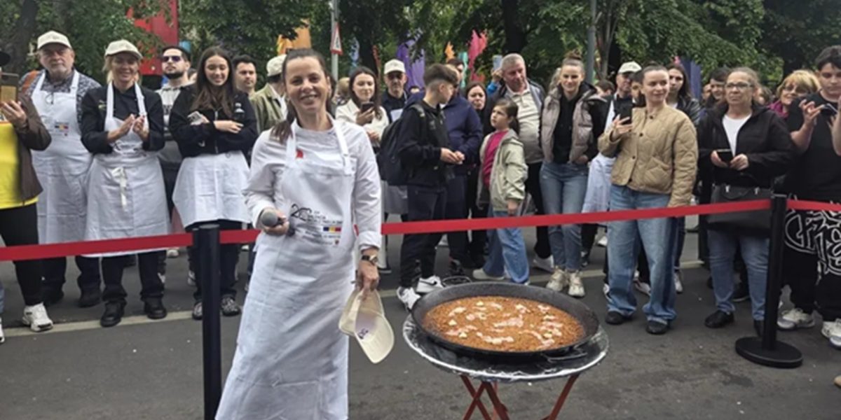 Chef Ioana Mihai, la Mondialul de Paella: Rețeta perfectă are „echilibru și precizie”
