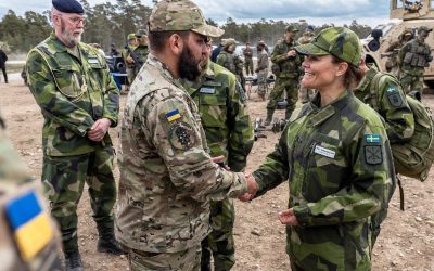 Victoria a Suediei, vizită SURPRIZĂ la trupele NATO din Gotland