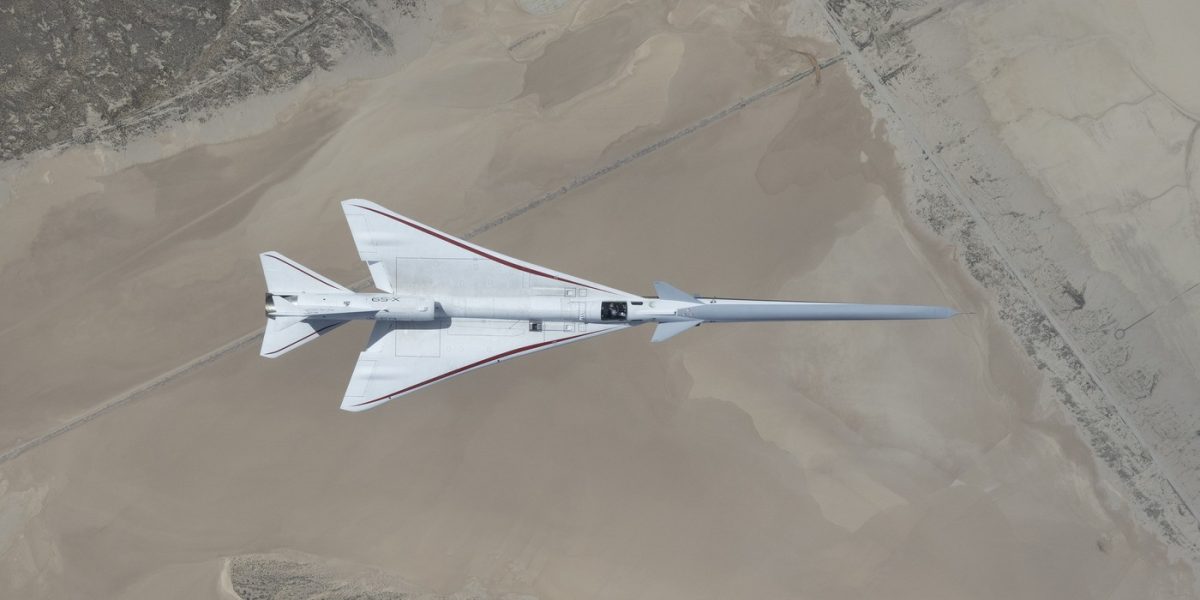 NASA uimește: Noi imagini spectaculoase cu avionul supersonic X-59 „Quesst”