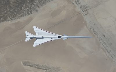 NASA uimește: Noi imagini spectaculoase cu avionul supersonic X-59 „Quesst”