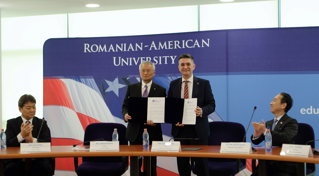 Masterat UNIC în România: Universitatea Româno-Americană, parteneriat cu Japonia