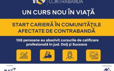 Un nou început: 108 români din comunități vulnerabile, calificați prin ANOFM – BAT România