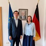 Ganninger, Ambasador R.F. Germania, discuții cheie la București