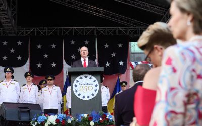 Ambasada SUA la București, recepție de gală ieri seară