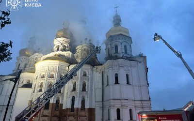 Patriarhia deplânge atacul asupra Lavrei Pecerska din Kiev