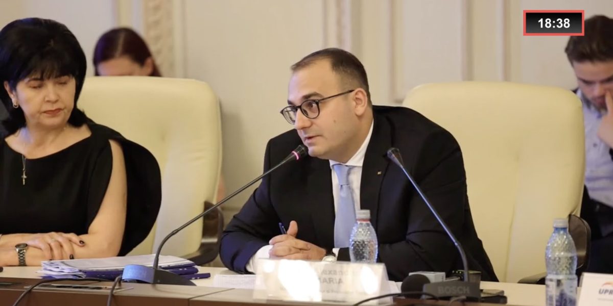 Zaharia, vot negativ la audierea pentru Fonduri Europene