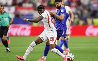 Show total în Texas: Anglia – Croația, gol marcat