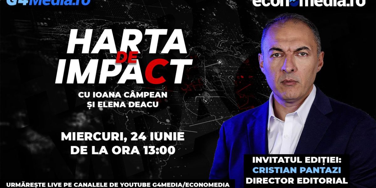 Pantazi, miercuri la 13:00: Harta de impact dezbate marile subiecte