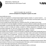 ANAF trimite notificări prinpoştal fermelor datornice la taxe