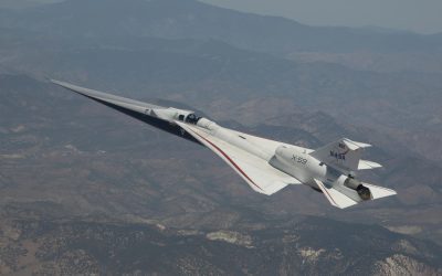 Avionul X-59, cel mai rapid din lume, a depășit bariera sunetului
