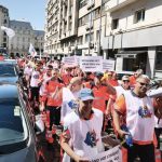 Ambulanțierii, în stradă contra legii salarizării