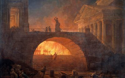 Împăratul Romei, mort! A ars Roma antică?