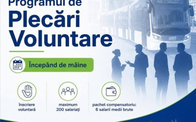 Directorul STB anunță program de plecări voluntare