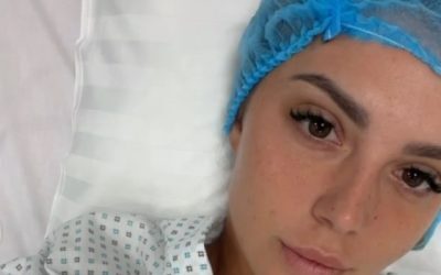 Jaqueline Cristian, internată de urgență la spital