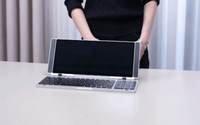 Laptop secret: Ecran 4K ascuns în tastatură a cucerit sute de mii de dolari