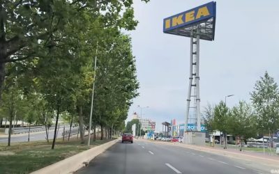 DN1 Blocat pe Pasarela Ikea. Ieșire din București, în Haos