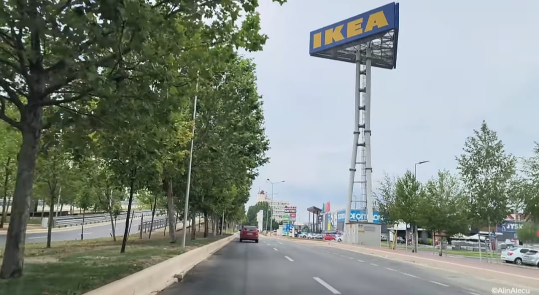 DN1 Blocat pe Pasarela Ikea. Ieșire din București, în Haos