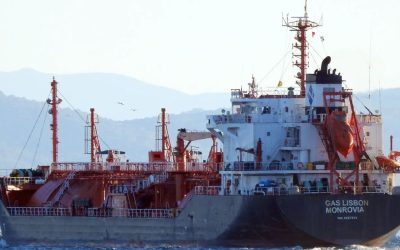 Explozie pe navă GPL în Marea Neagră, aproape de România