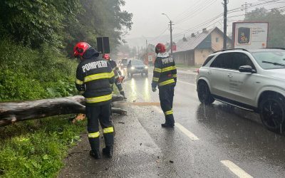 29 de localități, lovite de inundații. Autoritățile intervin!