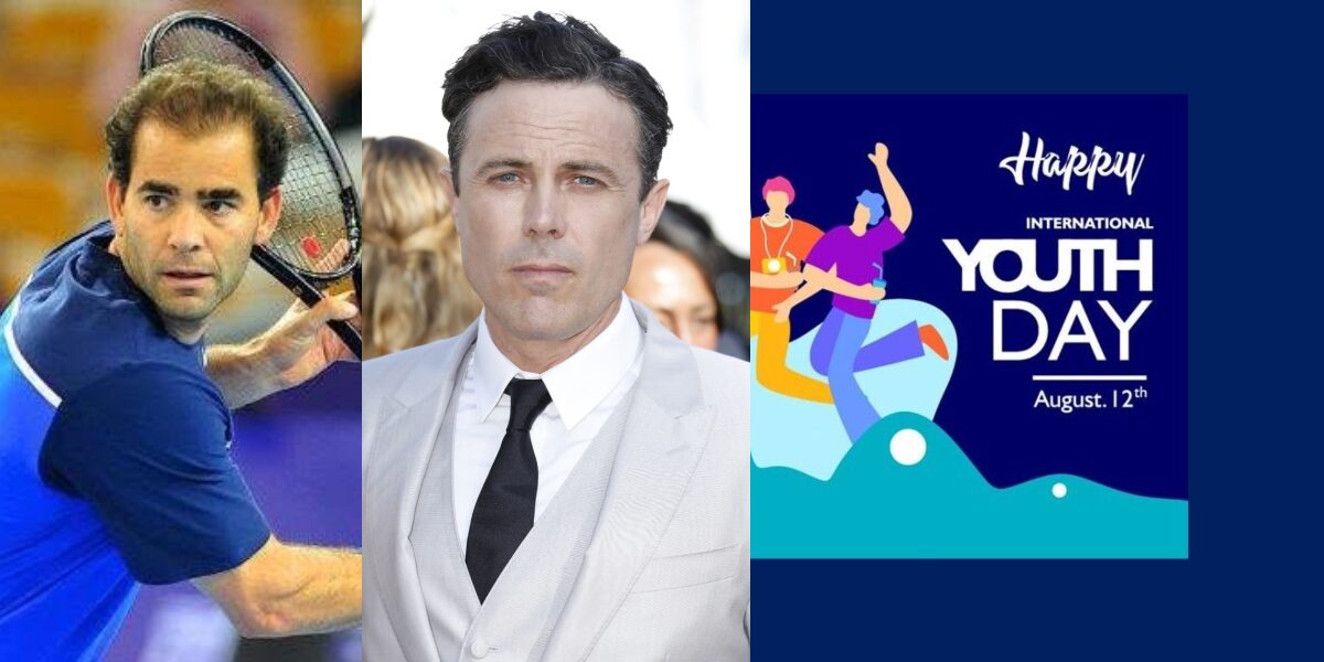 Pete Sampras și Casey Affleck, vârste rotunde. Ziua Tineretului