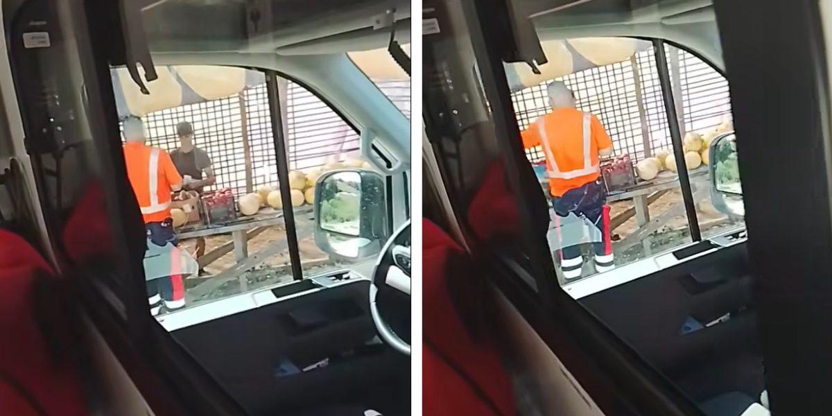 Ambulanță amendată cu 7000 lei pentru pepeni în timp ce ducea bolnavi