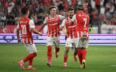 Dinamo triumfă la scor: 4-0 cu FC Voluntari pe Arcul de Triumf