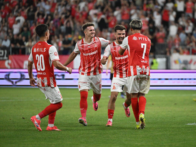 Dinamo triumfă la scor: 4-0 cu FC Voluntari pe Arcul de Triumf